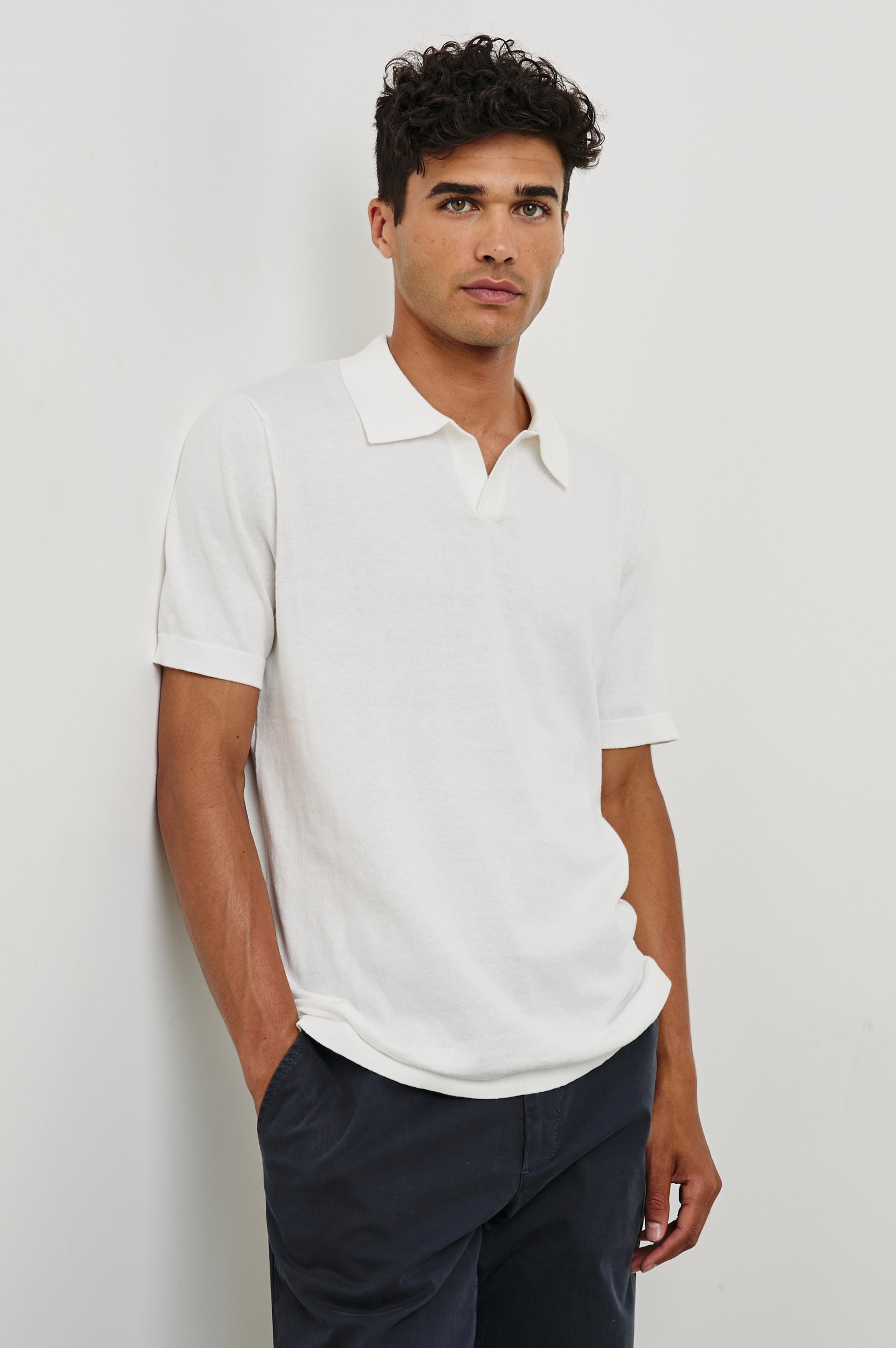 HAYDEN POLO SHIRT - WHITE
