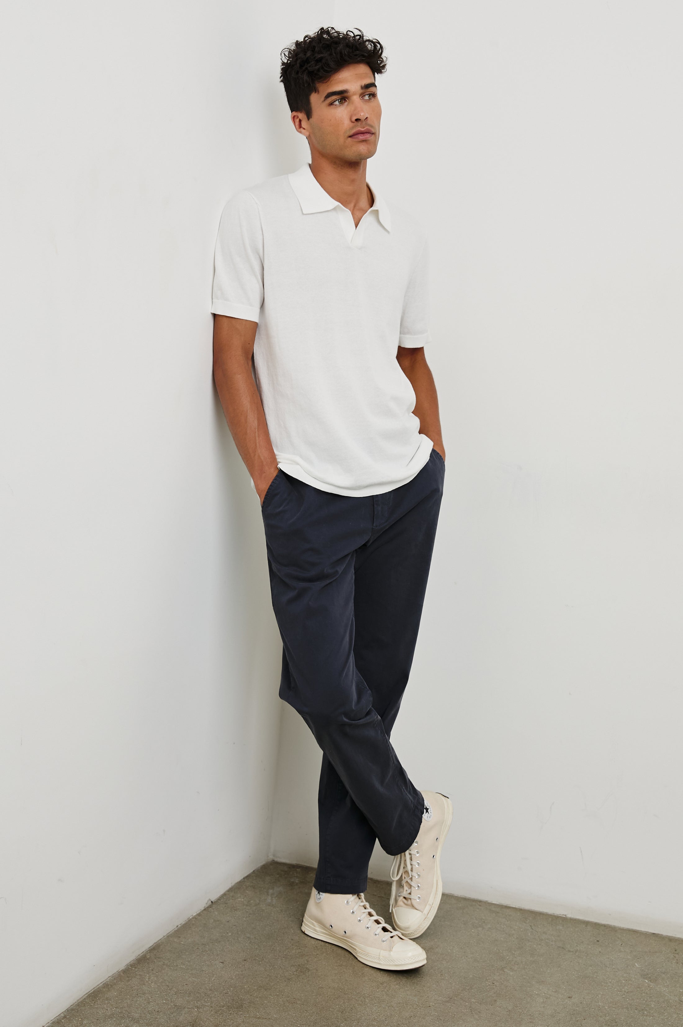 HAYDEN POLO SHIRT - WHITE