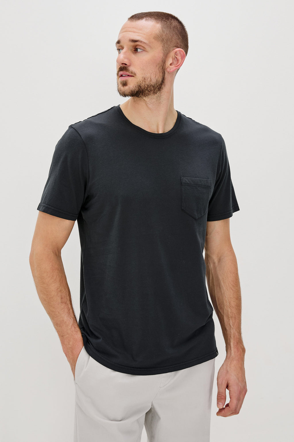 JOHNNY T-SHIRT - CARBON
