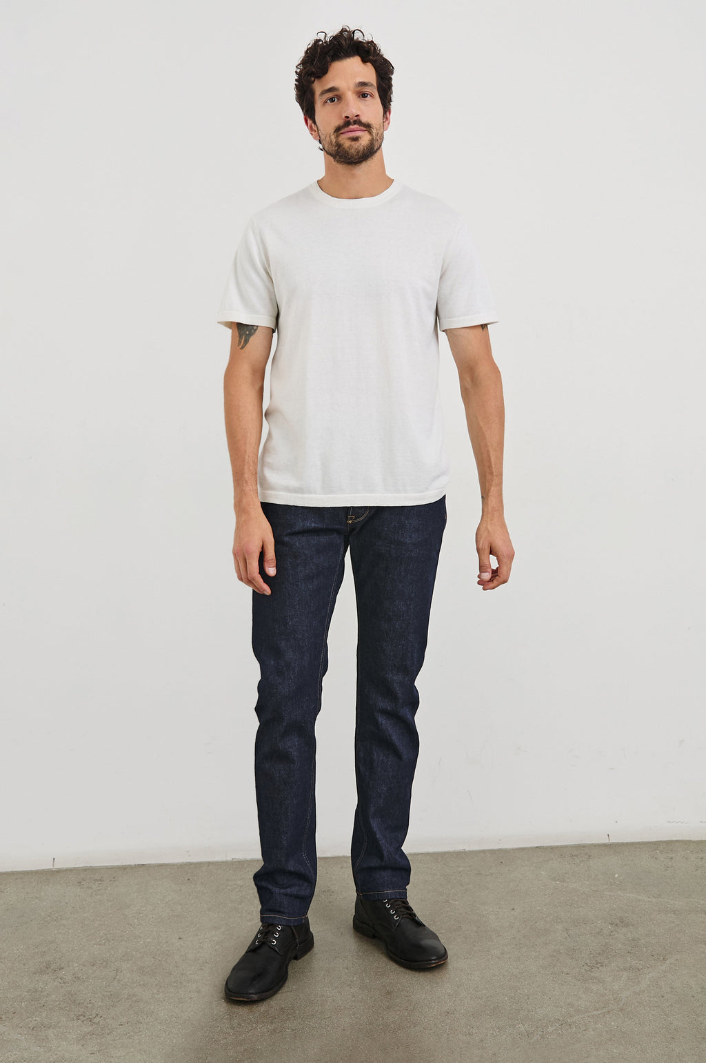 MASON COTTON CASHMERE T-SHIRT - CREAM