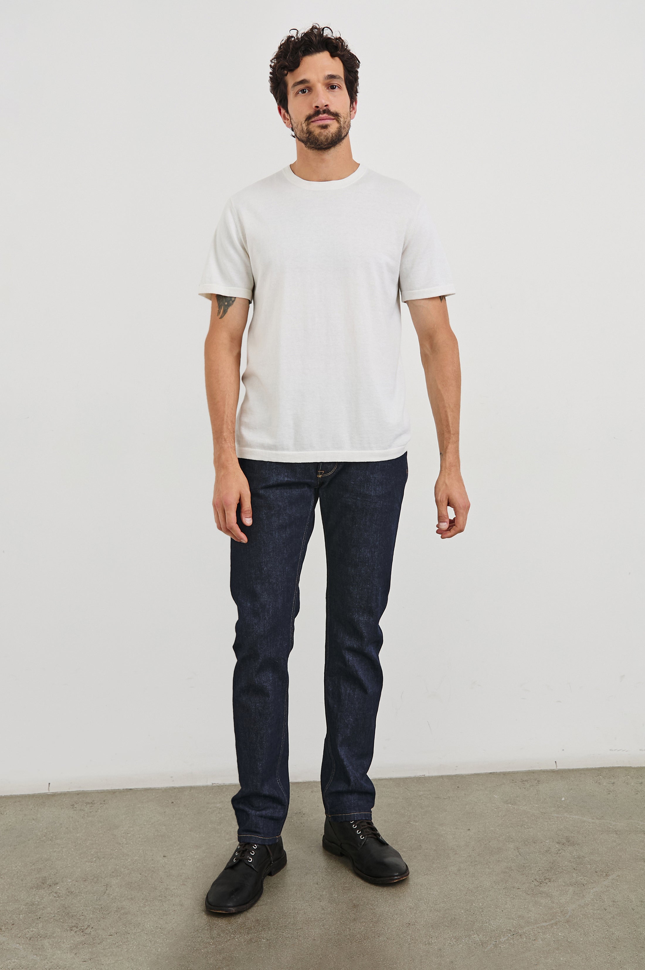 MASON COTTON CASHMERE T-SHIRT - CREAM